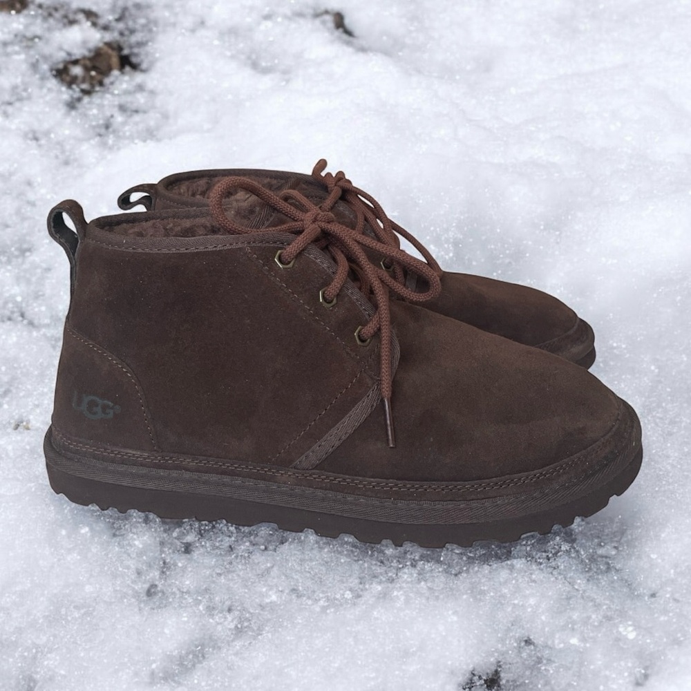 Ugg Neumel Distressed Burnt Cedar Brown Men’s 8 - Picture 10 of 10